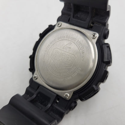 【中古品】【メンズ/レディース】 G-SHOCK ジーショック ANALOG-DIGITAL GA-120-1AJF アナデジ 腕時計 196-260814-as-09-izu カラー：ブラック 万代Net店
