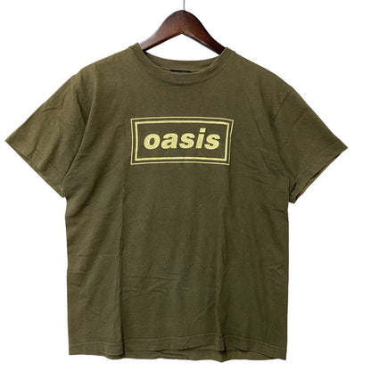 【中古品】【メンズ】 SHOOT シュート OASIS PRINT SS TEE オアシス プリント ショートスリーブ Tシャツ トップス 半袖 146-260812-cs-23-izu サイズ：M カラー：カーキ 万代Net店