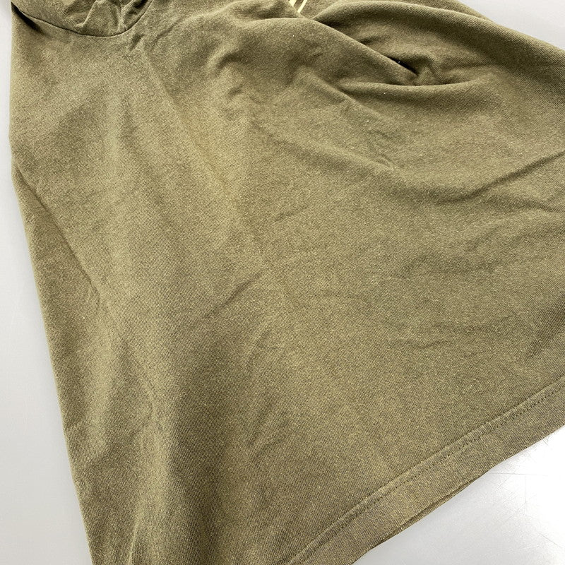 【中古品】【メンズ】 SHOOT シュート OASIS PRINT SS TEE オアシス プリント ショートスリーブ Tシャツ トップス 半袖 146-260812-cs-23-izu サイズ：M カラー：カーキ 万代Net店