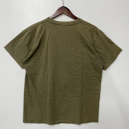 【中古品】【メンズ】 SHOOT シュート OASIS PRINT SS TEE オアシス プリント ショートスリーブ Tシャツ トップス 半袖 146-260812-cs-23-izu サイズ：M カラー：カーキ 万代Net店