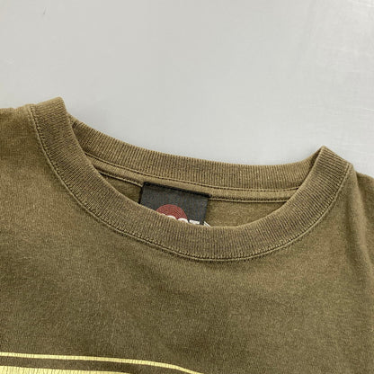 【中古品】【メンズ】 SHOOT シュート OASIS PRINT SS TEE オアシス プリント ショートスリーブ Tシャツ トップス 半袖 146-260812-cs-23-izu サイズ：M カラー：カーキ 万代Net店
