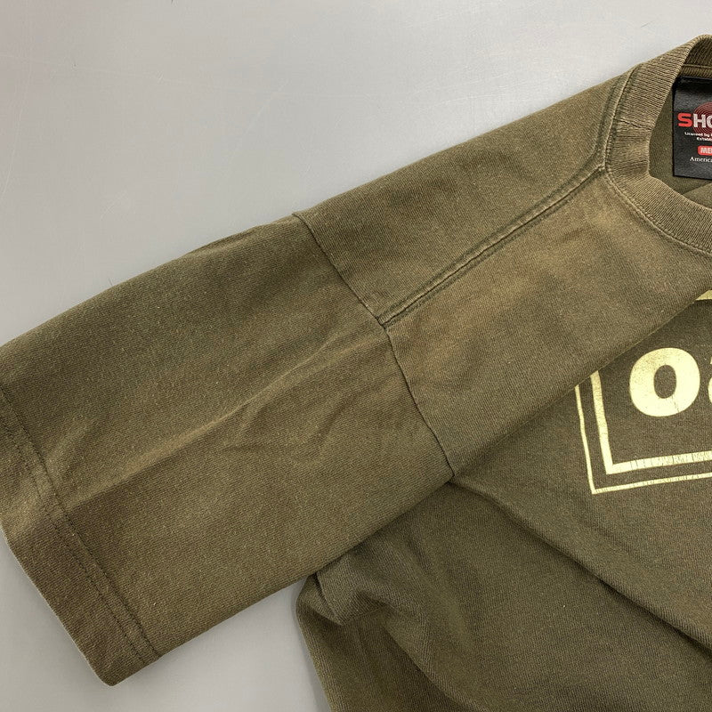 【中古品】【メンズ】 SHOOT シュート OASIS PRINT SS TEE オアシス プリント ショートスリーブ Tシャツ トップス 半袖 146-260812-cs-23-izu サイズ：M カラー：カーキ 万代Net店