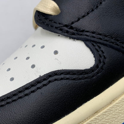 【中古美品】【メンズ】 NIKE ナイキ × TRAVIS SCOTT トラヴィス スコット × FRAGMENT DESIGN フラグメントデザイン AIR JORDAN 1 LOW OG SP DM7866-140 エアジョーダン1 スニーカー 靴 160-260806-as-26-izu サイズ：28cm カラー：SAIL/MILITARY BLUE-BLACK 万代Net店
