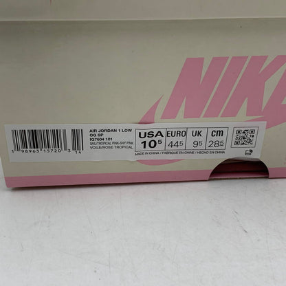 【中古美品】【メンズ】 NIKE ナイキ × TRAVIS SCOTT トラヴィス スコット AIR JORDAN 1 LOW OG SP IQ7604-101 エア ジョーダン 1 ロー OG SP スニーカー 靴 160-260806-as-25-izu サイズ：28.5cm カラー：SAIL/TROPICAL PINK-SHY PINK 万代Net店