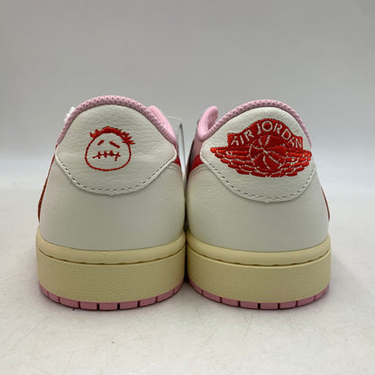 【中古美品】【メンズ】 NIKE ナイキ × TRAVIS SCOTT トラヴィス スコット AIR JORDAN 1 LOW OG SP IQ7604-101 エア ジョーダン 1 ロー OG SP スニーカー 靴 160-260806-as-25-izu サイズ：28.5cm カラー：SAIL/TROPICAL PINK-SHY PINK 万代Net店