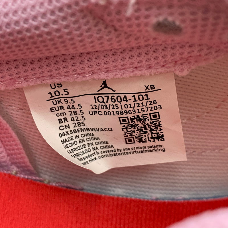 【中古美品】【メンズ】 NIKE ナイキ × TRAVIS SCOTT トラヴィス スコット AIR JORDAN 1 LOW OG SP IQ7604-101 エア ジョーダン 1 ロー OG SP スニーカー 靴 160-260806-as-25-izu サイズ：28.5cm カラー：SAIL/TROPICAL PINK-SHY PINK 万代Net店