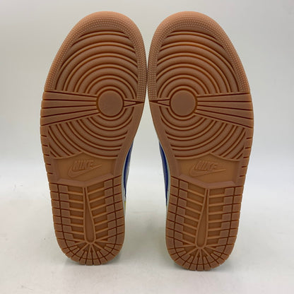 【中古美品】【メンズ】 NIKE ナイキ × TRAVIS SCOTT トラヴィス スコット WMNS AIR JORDAN 1 LOW OG SP DZ4137-700 ウィメンズ エア ジョーダン 1 ロー スニーカー 靴 160-260806-as-23-izu サイズ：28.5cm カラー：CANARY/RACER BLUE-LIGHT SILVER 万代Net店
