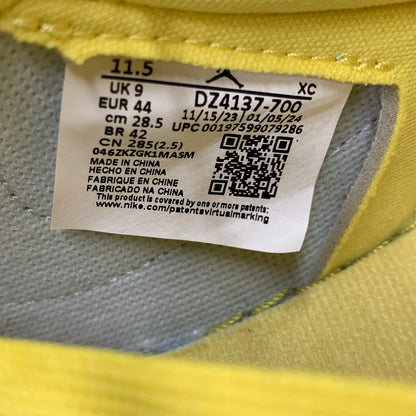 【中古美品】【メンズ】 NIKE ナイキ × TRAVIS SCOTT トラヴィス スコット WMNS AIR JORDAN 1 LOW OG SP DZ4137-700 ウィメンズ エア ジョーダン 1 ロー スニーカー 靴 160-260806-as-23-izu サイズ：28.5cm カラー：CANARY/RACER BLUE-LIGHT SILVER 万代Net店