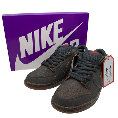 【中古美品】【メンズ】 NIKE SB ナイキエスビー DUNK LOW PRO PRM HV1668-001 ダンク ロー プロ プレミアム スニーカー 靴 160-260806-as-24-izu サイズ：28.5cm カラー：DK SMOKE GREY/CAMPFIRE ORANGE 万代Net店