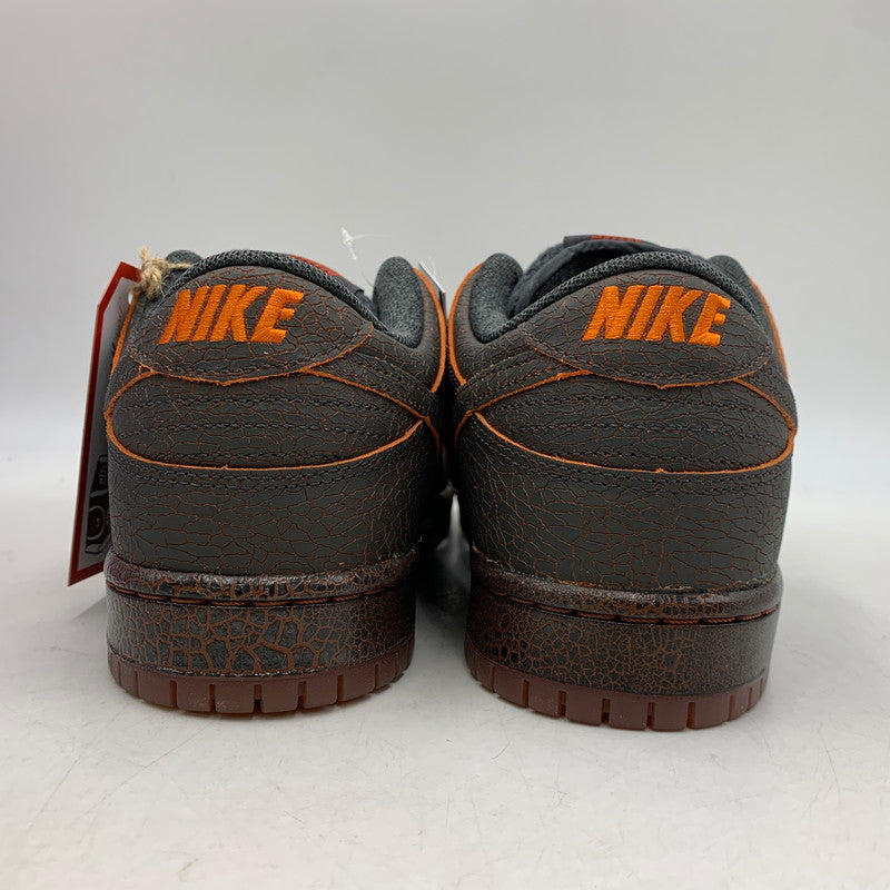 【中古美品】【メンズ】 NIKE SB ナイキエスビー DUNK LOW PRO PRM HV1668-001 ダンク ロー プロ プレミアム スニーカー 靴 160-260806-as-24-izu サイズ：28.5cm カラー：DK SMOKE GREY/CAMPFIRE ORANGE 万代Net店