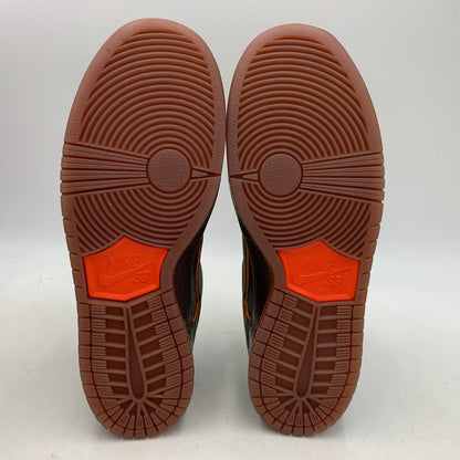 【中古美品】【メンズ】 NIKE SB ナイキエスビー DUNK LOW PRO PRM HV1668-001 ダンク ロー プロ プレミアム スニーカー 靴 160-260806-as-24-izu サイズ：28.5cm カラー：DK SMOKE GREY/CAMPFIRE ORANGE 万代Net店