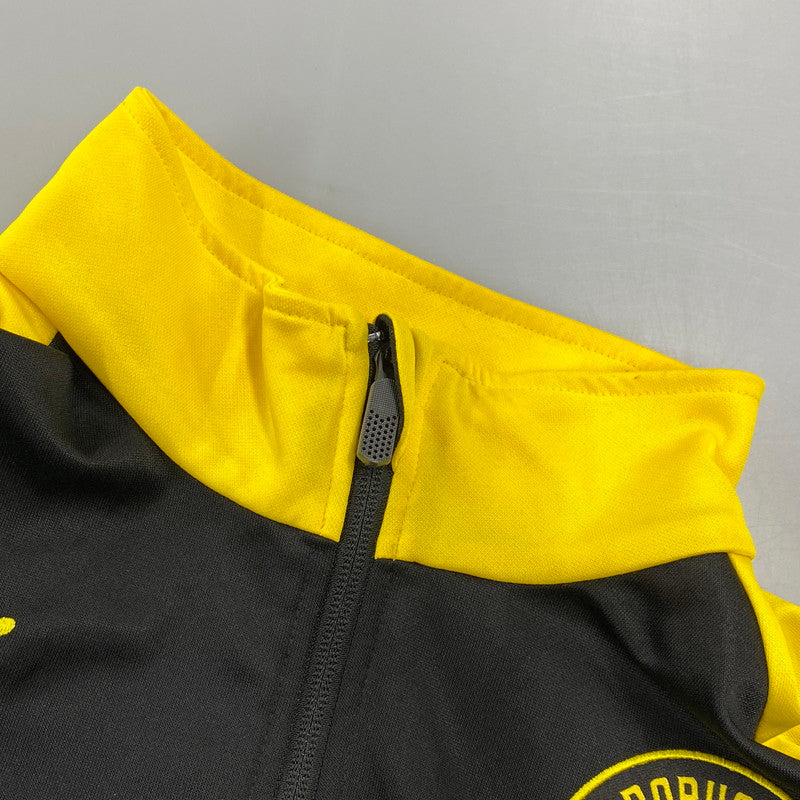 【中古品】【メンズ】 PUMA プーマ 754101-02 DORTMUND TRACK JACKET ドルトムント トラック ジャケット アウター 148-260812-cs-22-izu サイズ：US M カラー：ブラック×イエロー 万代Net店