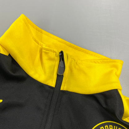 【中古品】【メンズ】 PUMA プーマ 754101-02 DORTMUND TRACK JACKET ドルトムント トラック ジャケット アウター 148-260812-cs-22-izu サイズ：US M カラー：ブラック×イエロー 万代Net店