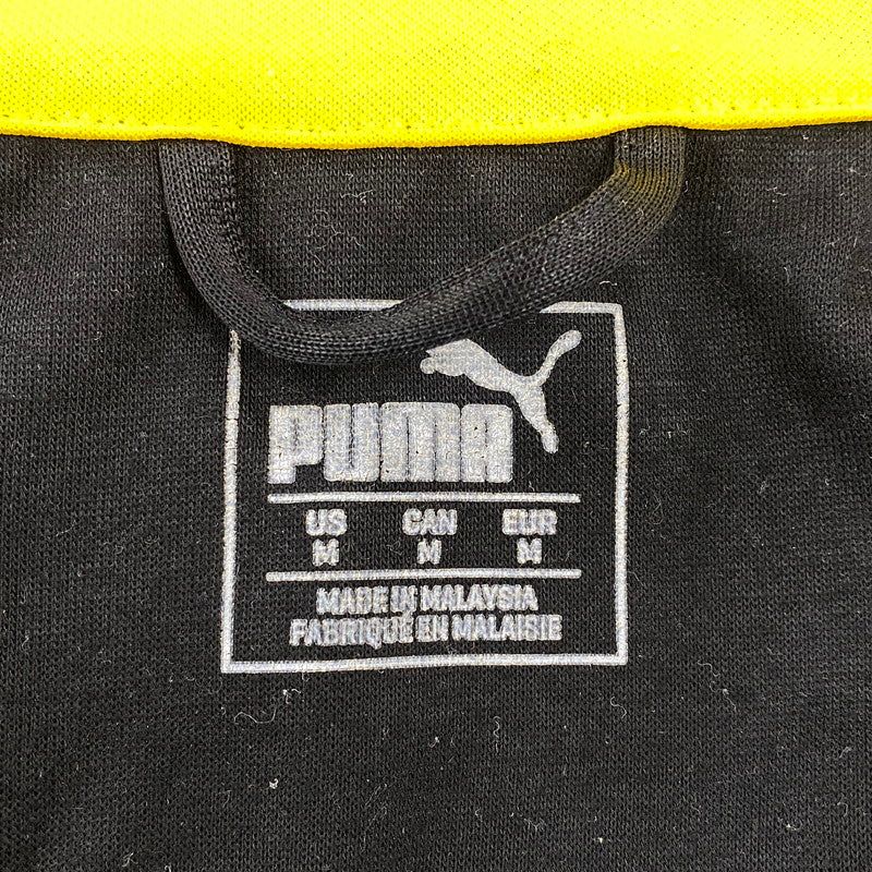 【中古品】【メンズ】 PUMA プーマ 754101-02 DORTMUND TRACK JACKET ドルトムント トラック ジャケット アウター 148-260812-cs-22-izu サイズ：US M カラー：ブラック×イエロー 万代Net店
