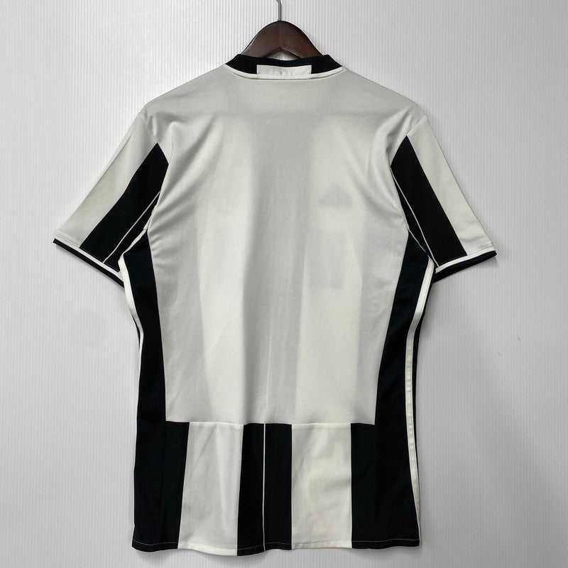 【中古品】【メンズ】 ADIDAS アディダス AI6241 16-17 JUVENTUS FC UNIFORM ユベントス エフシー ユニフォーム トップス 半袖 148-260812-cs-21-izu サイズ：M カラー：ホワイト×ブラック 万代Net店