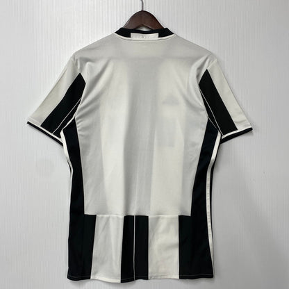 【中古品】【メンズ】 ADIDAS アディダス AI6241 16-17 JUVENTUS FC UNIFORM ユベントス エフシー ユニフォーム トップス 半袖 148-260812-cs-21-izu サイズ：M カラー：ホワイト×ブラック 万代Net店