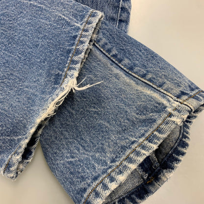 【中古品】【メンズ】 LEVI'S リーバイス USA製 IRREGULARスタンプ 501 DENIM PANTS デニム パンツ ボトムス ズボン 157-260814-cs-14-izu サイズ：W33 L34 カラー：インディゴ 万代Net店