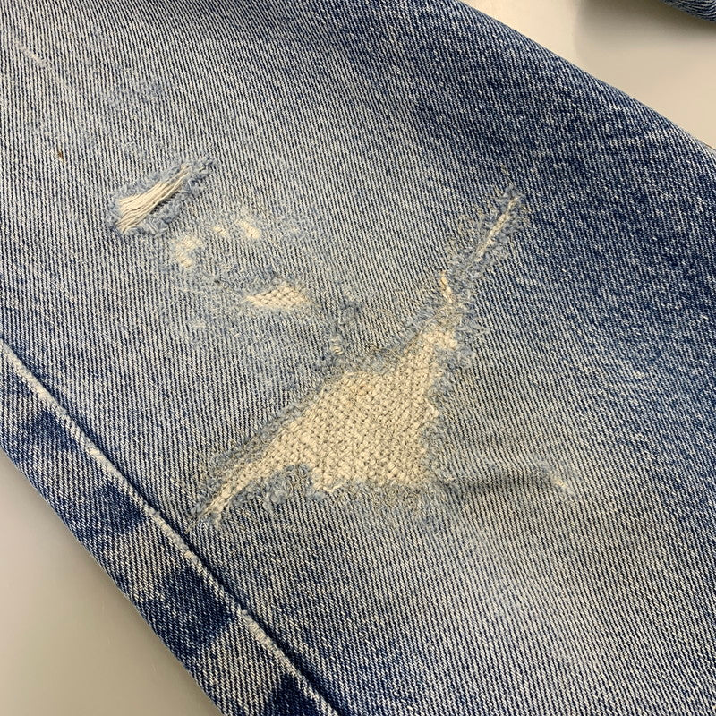 【中古品】【メンズ】 LEVI'S リーバイス USA製 IRREGULARスタンプ 501 DENIM PANTS デニム パンツ ボトムス ズボン 157-260814-cs-14-izu サイズ：W33 L34 カラー：インディゴ 万代Net店