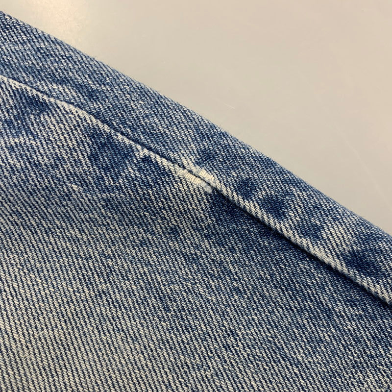 【中古品】【メンズ】 LEVI'S リーバイス USA製 IRREGULARスタンプ 501 DENIM PANTS デニム パンツ ボトムス ズボン 157-260814-cs-14-izu サイズ：W33 L34 カラー：インディゴ 万代Net店