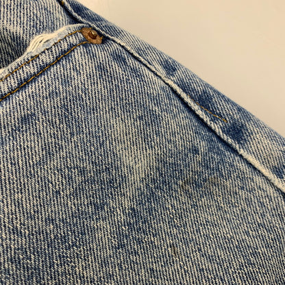 【中古品】【メンズ】 LEVI'S リーバイス USA製 IRREGULARスタンプ 501 DENIM PANTS デニム パンツ ボトムス ズボン 157-260814-cs-14-izu サイズ：W33 L34 カラー：インディゴ 万代Net店