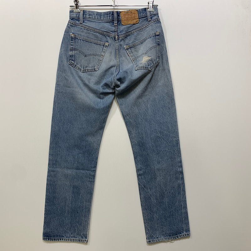 【中古品】【メンズ】 LEVI'S リーバイス USA製 IRREGULARスタンプ 501 DENIM PANTS デニム パンツ ボトムス ズボン 157-260814-cs-14-izu サイズ：W33 L34 カラー：インディゴ 万代Net店