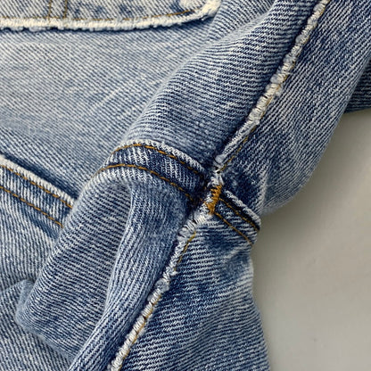 【中古品】【メンズ】 LEVI'S リーバイス USA製 IRREGULARスタンプ 501 DENIM PANTS デニム パンツ ボトムス ズボン 157-260814-cs-14-izu サイズ：W33 L34 カラー：インディゴ 万代Net店