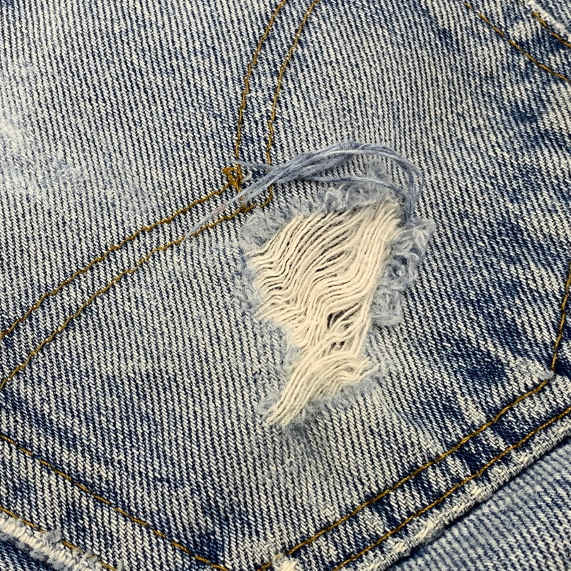 【中古品】【メンズ】 LEVI'S リーバイス USA製 IRREGULARスタンプ 501 DENIM PANTS デニム パンツ ボトムス ズボン 157-260814-cs-14-izu サイズ：W33 L34 カラー：インディゴ 万代Net店