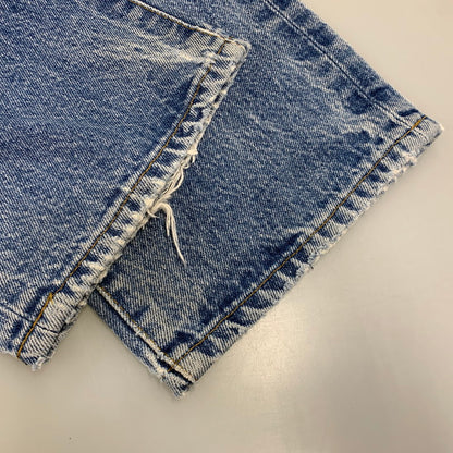 【中古品】【メンズ】 LEVI'S リーバイス USA製 IRREGULARスタンプ 501 DENIM PANTS デニム パンツ ボトムス ズボン 157-260814-cs-14-izu サイズ：W33 L34 カラー：インディゴ 万代Net店