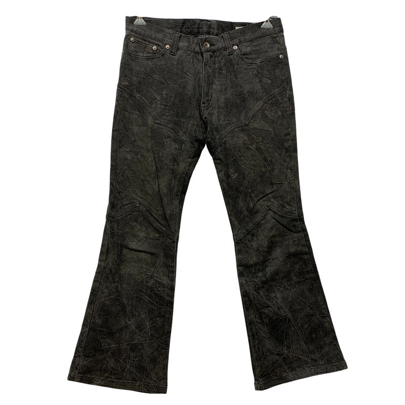 【中古品】【メンズ】 SEMANTIC DESIGN セマンティックデザイン WESTERN FLARE DENIM PANTS ウエスタン フレア デニム パンツ ボトムス ズボン 158-260814-cs-12-izu サイズ：L カラー：ブラック 万代Net店