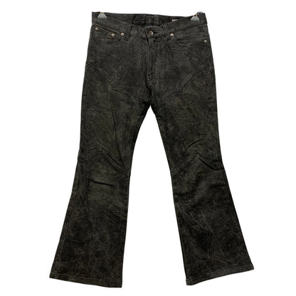 【中古品】【メンズ】 SEMANTIC DESIGN セマンティックデザイン WESTERN FLARE DENIM PANTS ウエスタン フレア デニム パンツ ボトムス ズボン 158-260814-cs-12-izu サイズ：L カラー：ブラック 万代Net店
