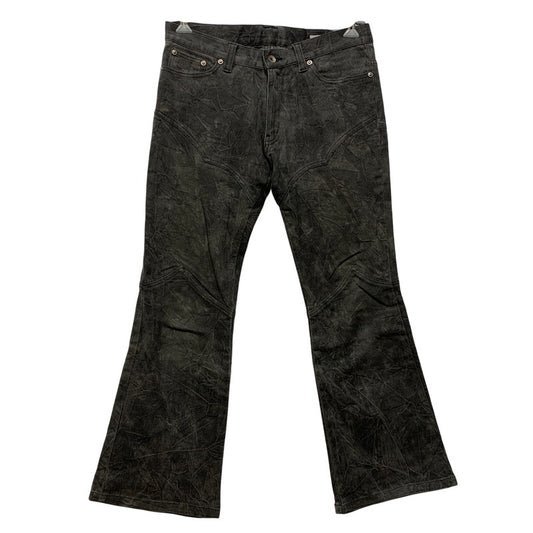【中古品】【メンズ】 SEMANTIC DESIGN セマンティックデザイン WESTERN FLARE DENIM PANTS ウエスタン フレア デニム パンツ ボトムス ズボン 158-260814-cs-12-izu サイズ：L カラー：ブラック 万代Net店