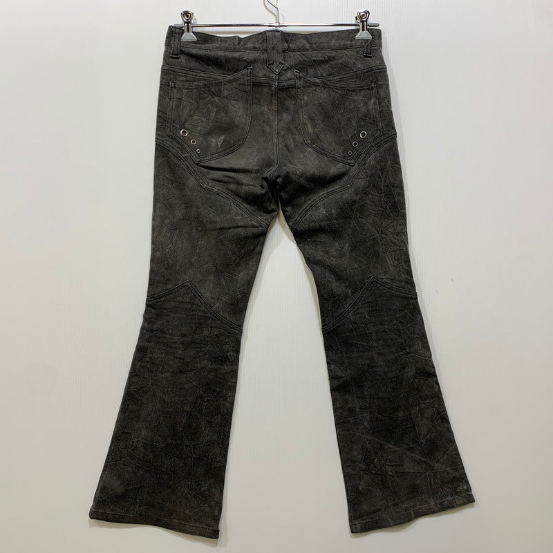 【中古品】【メンズ】 SEMANTIC DESIGN セマンティックデザイン WESTERN FLARE DENIM PANTS ウエスタン フレア デニム パンツ ボトムス ズボン 158-260814-cs-12-izu サイズ：L カラー：ブラック 万代Net店