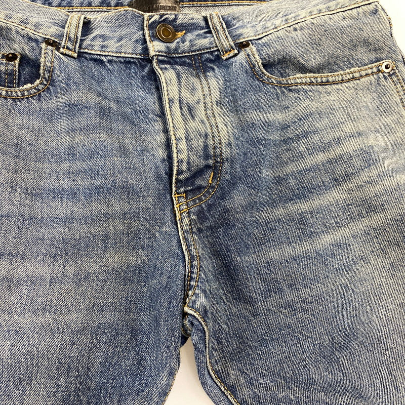 【中古品】【メンズ】 SAINT LAURENT サンローラン 551351 Y969T D18 SLIM LOW WAIST DAMAGE DENIM PANTS スリム ロウ ウエスト ダメージ デニム パンツ 152-260806-yn-13-izu サイズ：W30 カラー：インディゴ 万代Net店
