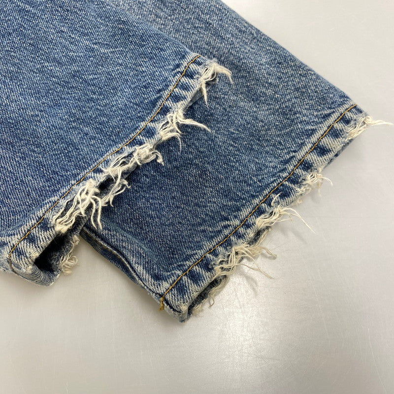 【中古品】【メンズ】 SAINT LAURENT サンローラン 551351 Y969T D18 SLIM LOW WAIST DAMAGE DENIM PANTS スリム ロウ ウエスト ダメージ デニム パンツ 152-260806-yn-13-izu サイズ：W30 カラー：インディゴ 万代Net店