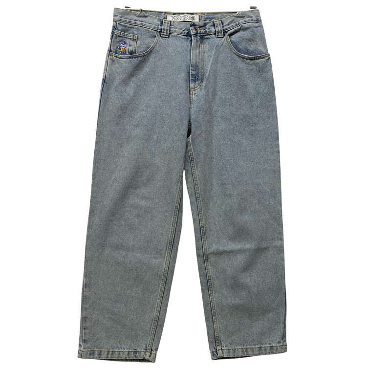【中古品】【メンズ】 POLAR SKATE ポーラー スケート 93’DENIM 22FW BAGGY DENIM PANTS バギー デニム パンツ ボトムス 153-260806-yn-15-izu サイズ：32/30 カラー：ライトブルー 万代Net店