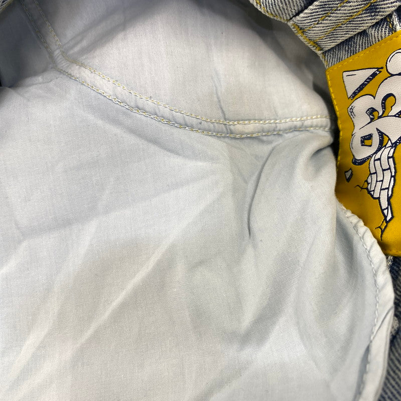 【中古品】【メンズ】 POLAR SKATE ポーラー スケート 93’DENIM 22FW BAGGY DENIM PANTS バギー デニム パンツ ボトムス 153-260806-yn-15-izu サイズ：32/30 カラー：ライトブルー 万代Net店