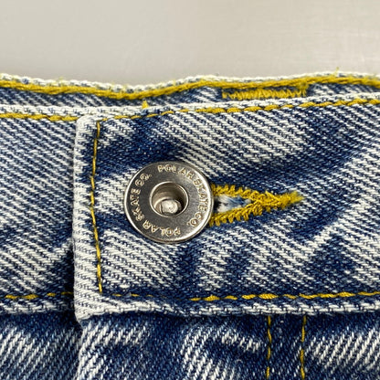 【中古品】【メンズ】 POLAR SKATE ポーラー スケート 93’DENIM 22FW BAGGY DENIM PANTS バギー デニム パンツ ボトムス 153-260806-yn-15-izu サイズ：32/30 カラー：ライトブルー 万代Net店
