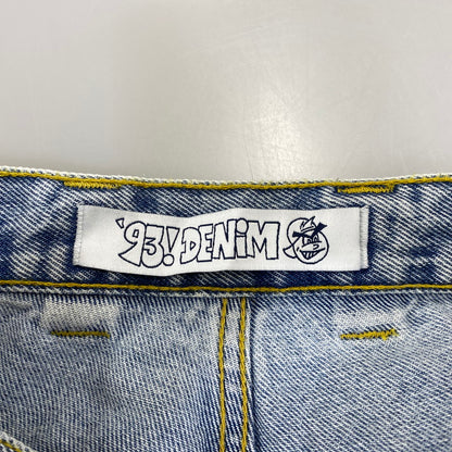 【中古品】【メンズ】 POLAR SKATE ポーラー スケート 93’DENIM 22FW BAGGY DENIM PANTS バギー デニム パンツ ボトムス 153-260806-yn-15-izu サイズ：32/30 カラー：ライトブルー 万代Net店