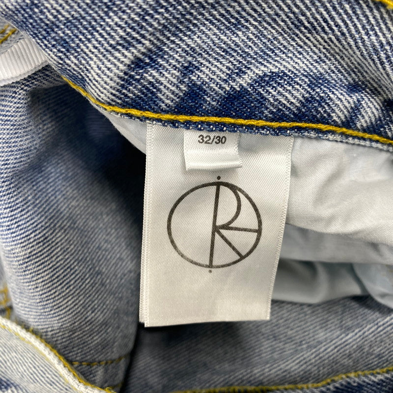 【中古品】【メンズ】 POLAR SKATE ポーラー スケート 93’DENIM 22FW BAGGY DENIM PANTS バギー デニム パンツ ボトムス 153-260806-yn-15-izu サイズ：32/30 カラー：ライトブルー 万代Net店