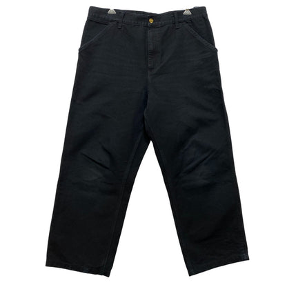 【中古品】【メンズ】 CARHARTT WIP カーハートダブリューアイピー I031220 SIMPLE PANTS シンプル パンツ ボトムス 153-260806-yn-14-izu サイズ：34×32 カラー：ブラック 万代Net店