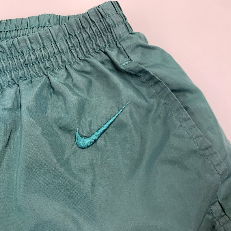 【現状渡し品】【メンズ】 NIKE ナイキ 台湾製 90’S NYLON PANTS ナイロン パンツ ボトムス ズボン 157-260814-cs-15-izu サイズ：XXL カラー：グリーン 万代Net店