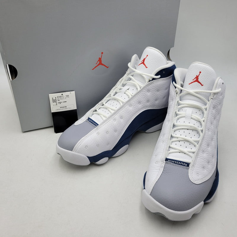 【中古美品】【メンズ】 NIKE ナイキ 414571-164 AIR JORDAN 13 エア ジョーダン スニーカー シューズ 靴 160-260807-cs-31-izu サイズ：30cm カラー：WHITE/FIRE RED-FRENCH BLUE-LT STEEL GREY 万代Net店
