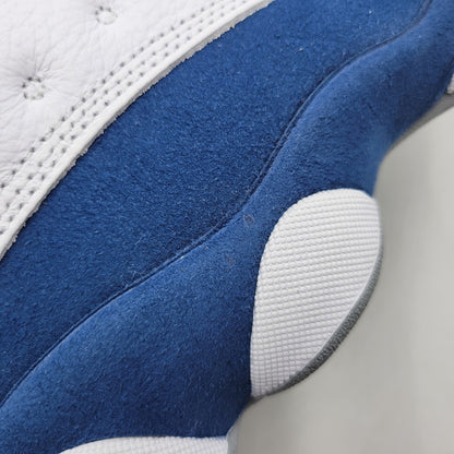 【中古美品】【メンズ】 NIKE ナイキ 414571-164 AIR JORDAN 13 エア ジョーダン スニーカー シューズ 靴 160-260807-cs-31-izu サイズ：30cm カラー：WHITE/FIRE RED-FRENCH BLUE-LT STEEL GREY 万代Net店