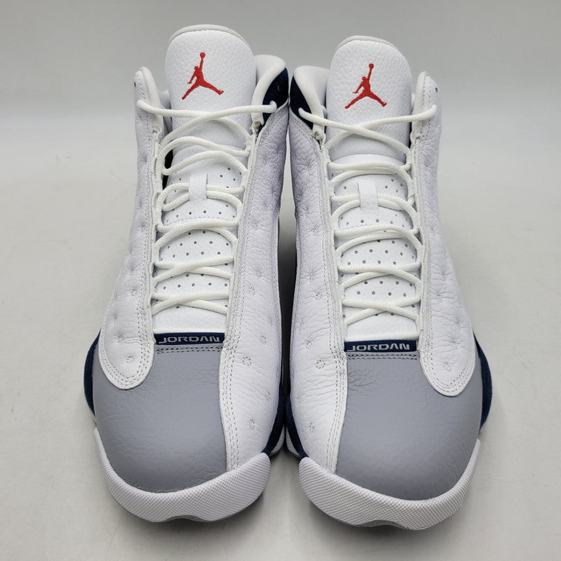 【中古美品】【メンズ】 NIKE ナイキ 414571-164 AIR JORDAN 13 エア ジョーダン スニーカー シューズ 靴 160-260807-cs-31-izu サイズ：30cm カラー：WHITE/FIRE RED-FRENCH BLUE-LT STEEL GREY 万代Net店