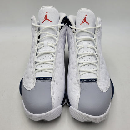 【中古美品】【メンズ】 NIKE ナイキ 414571-164 AIR JORDAN 13 エア ジョーダン スニーカー シューズ 靴 160-260807-cs-31-izu サイズ：30cm カラー：WHITE/FIRE RED-FRENCH BLUE-LT STEEL GREY 万代Net店