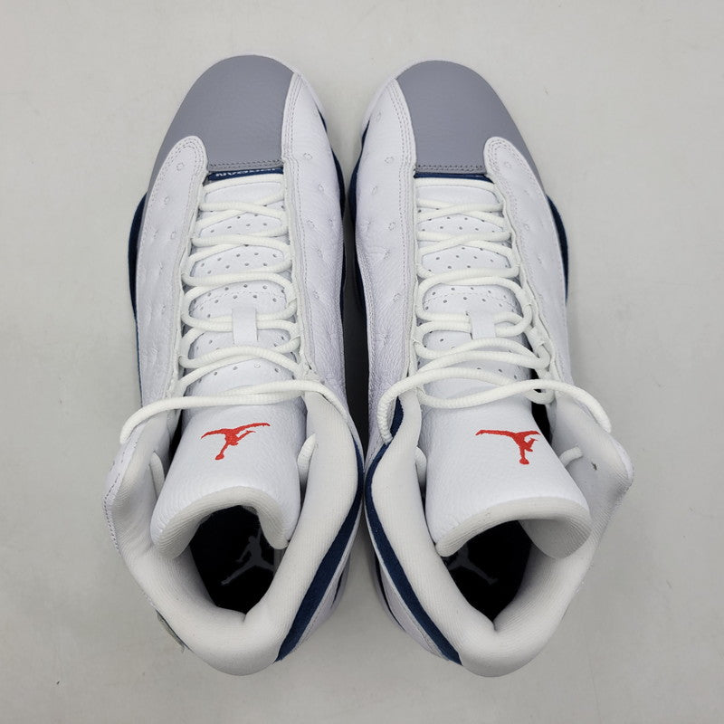 【中古美品】【メンズ】 NIKE ナイキ 414571-164 AIR JORDAN 13 エア ジョーダン スニーカー シューズ 靴 160-260807-cs-31-izu サイズ：30cm カラー：WHITE/FIRE RED-FRENCH BLUE-LT STEEL GREY 万代Net店