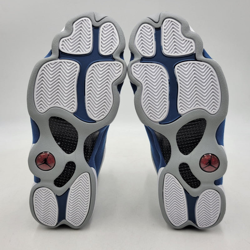 【中古美品】【メンズ】 NIKE ナイキ 414571-164 AIR JORDAN 13 エア ジョーダン スニーカー シューズ 靴 160-260807-cs-31-izu サイズ：30cm カラー：WHITE/FIRE RED-FRENCH BLUE-LT STEEL GREY 万代Net店