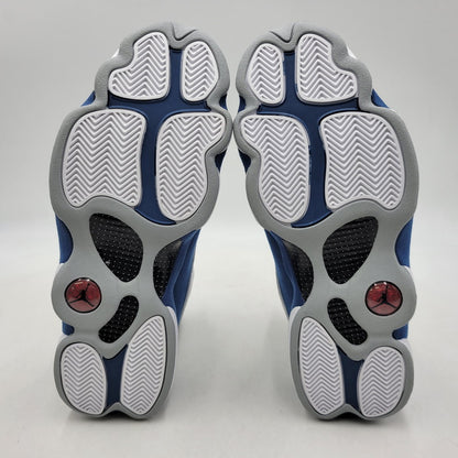 【中古美品】【メンズ】 NIKE ナイキ 414571-164 AIR JORDAN 13 エア ジョーダン スニーカー シューズ 靴 160-260807-cs-31-izu サイズ：30cm カラー：WHITE/FIRE RED-FRENCH BLUE-LT STEEL GREY 万代Net店