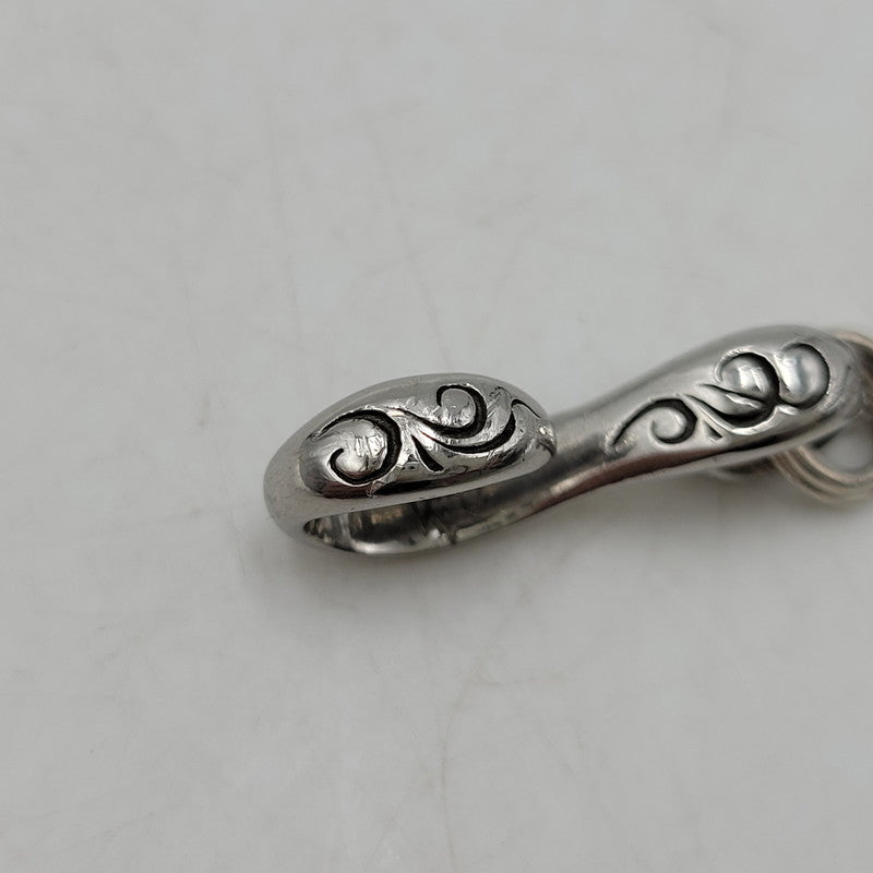 【中古品】【メンズ/レディース】 SAAD サード SV925 MEDICINE WHEEL＆EAGLECLAW HOOK CUSTOM NECKLACE メディスン ホイール イーグルクロウ フック カスタム ネックレス アクセサリー 191-260807-cs-20-izu カラー：シルバー 万代Net店