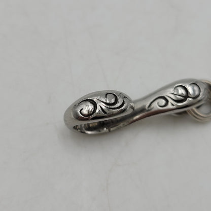 【中古品】【メンズ/レディース】 SAAD サード SV925 MEDICINE WHEEL＆EAGLECLAW HOOK CUSTOM NECKLACE メディスン ホイール イーグルクロウ フック カスタム ネックレス アクセサリー 191-260807-cs-20-izu カラー：シルバー 万代Net店